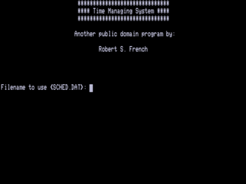 Screen shot